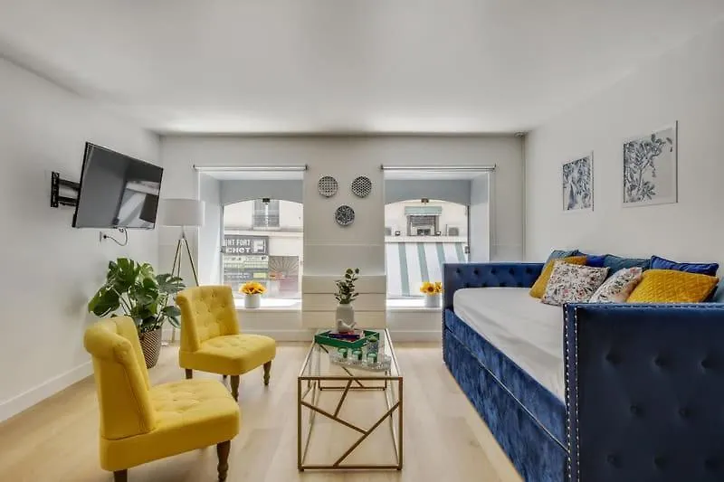 Modern French Country Studio Charm In The City Canal Saint Martin 10Th District Paris Apartment